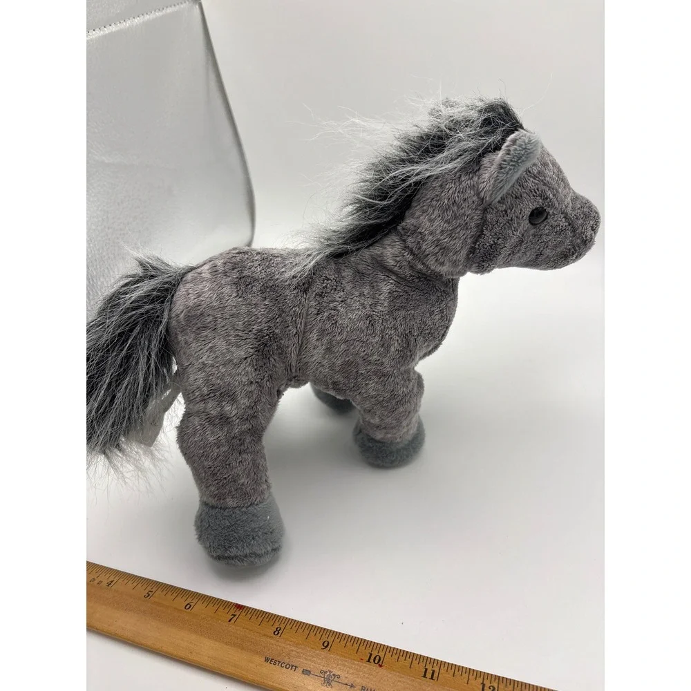 Ganz Webkinz Plush Horse Lot Brown‎ Chestnut Grey Stuffed Animal Ponies 8-9in